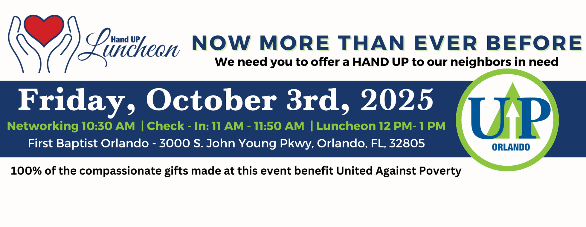 Hand UP Orlando Luncheon